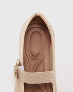 Fiona | Mary-Jane Flats with a Square Toe