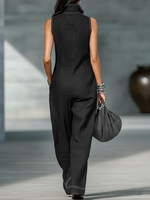Amelia | Elegant Wide-Leg Jumpsuit