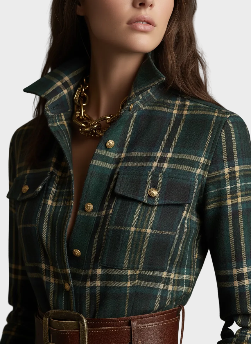 Evelyn | Classic Elegant Shirt Dress