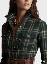 Evelyn | Classic Elegant Shirt Dress