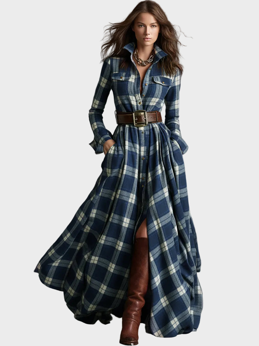 Evelyn | Classic Elegant Shirt Dress