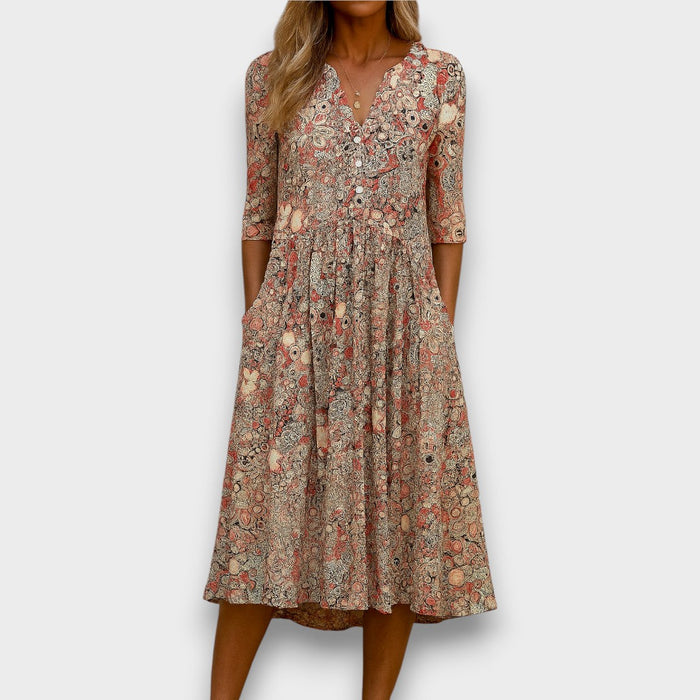 Harlow | Button-Front Dress