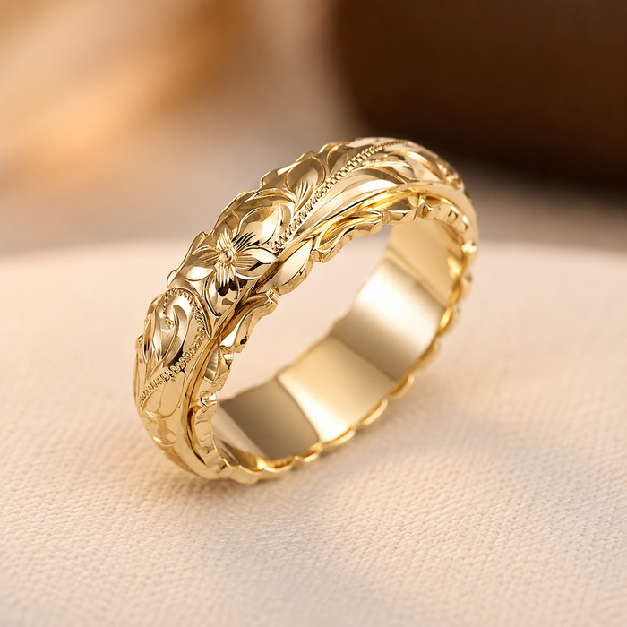 Clodagh | Antique Flower Ring
