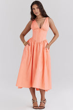Kaitlyn | Exclusive Romantic Midi Dress