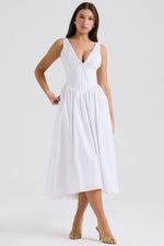 Kaitlyn | Exclusive Romantic Midi Dress