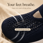 Rosalind | Mesh Slip-On Mules with a Cushioned Air Sole