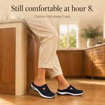 Rosalind | Mesh Slip-On Mules with a Cushioned Air Sole
