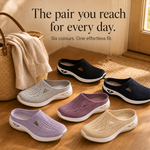 Rosalind | Mesh Slip-On Mules with a Cushioned Air Sole