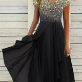 Cressida | Draped Evening Dress with Detailed Bodice