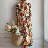 Anna | Floral Boho Dress