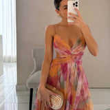 Elvira | Long Flowy Evening Dress