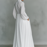 Antonia | Maxi Dress with Pleated Skirt