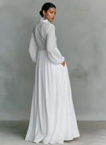 Antonia | Maxi Dress with Pleated Skirt