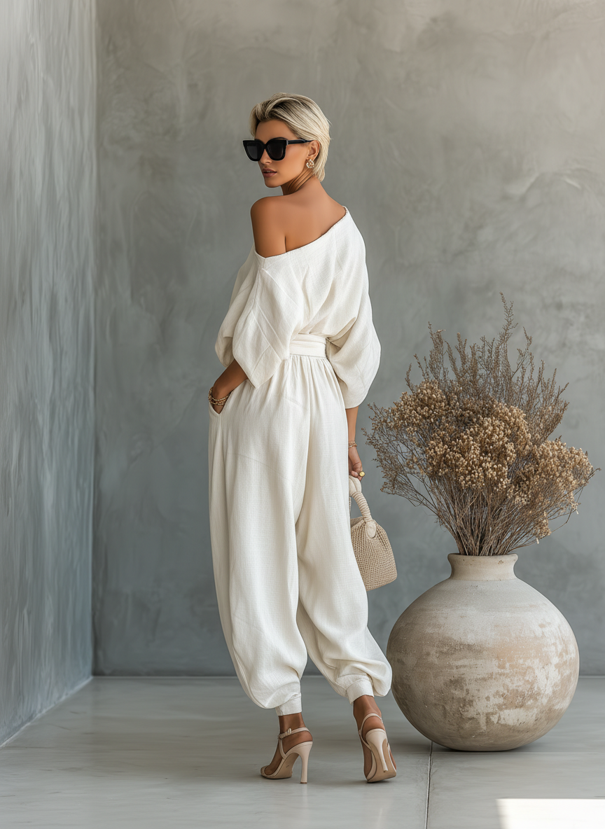 Nancy | Off-the-Shoulder Maxi Dress