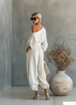 Nancy | Off-the-Shoulder Maxi Dress