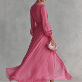 Amelia | Flowy Maxi Dress with Split