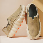 Emi | Perforated Slip-On Loafers with a Cushioned Sole