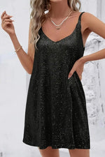 Maxine | Short Fitted Sparkly Dress