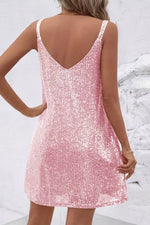 Maxine | Short Fitted Sparkly Dress