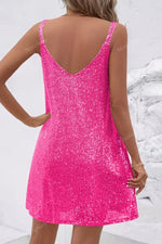 Maxine | Short Fitted Sparkly Dress