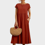 Gabrielle | Timeless Elegant Midi Dress