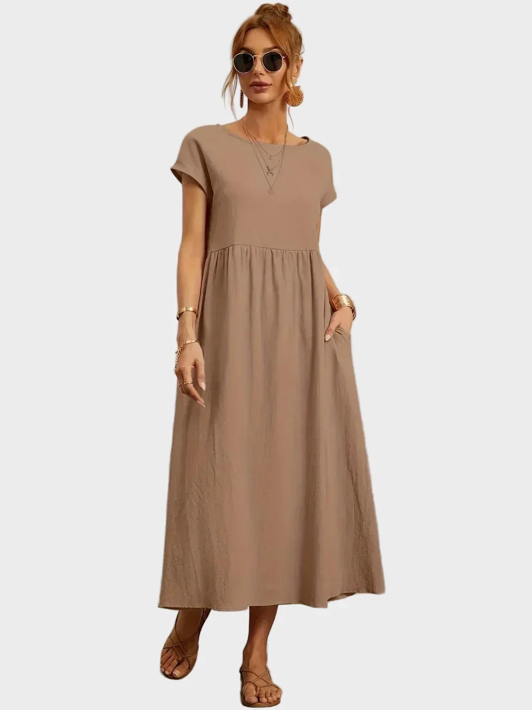 Gabrielle | Timeless Elegant Midi Dress