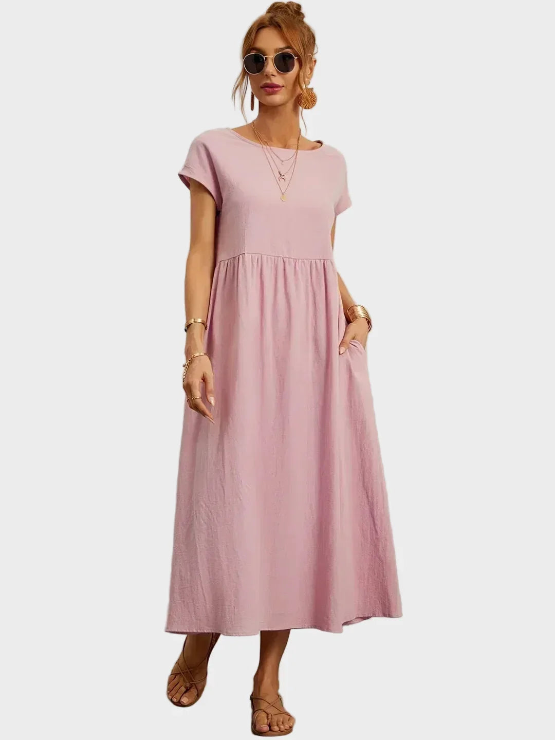 Gabrielle | Timeless Elegant Midi Dress