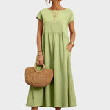 Gabrielle | Timeless Elegant Midi Dress
