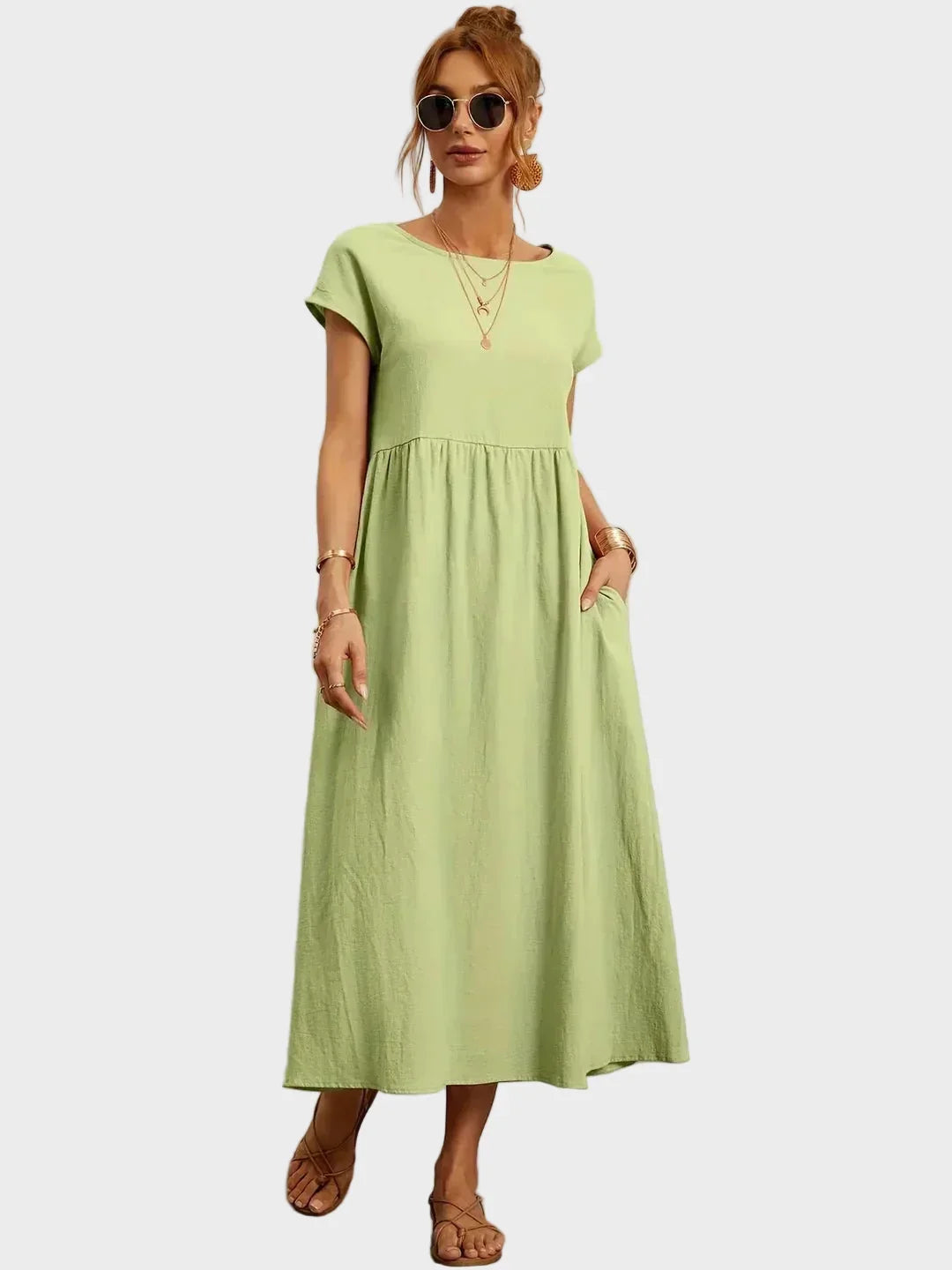 Gabrielle | Timeless Elegant Midi Dress