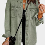 Classic Fringed Denim Jacket