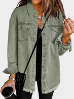 Classic Fringed Denim Jacket