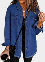 Classic Fringed Denim Jacket