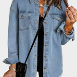 Classic Fringed Denim Jacket