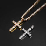 Realtin | Moissanite Cross Necklace