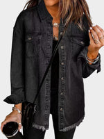 Classic Fringed Denim Jacket