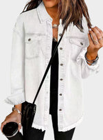 Classic Fringed Denim Jacket