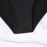 Two-Piece Bikini Set with Front Bow