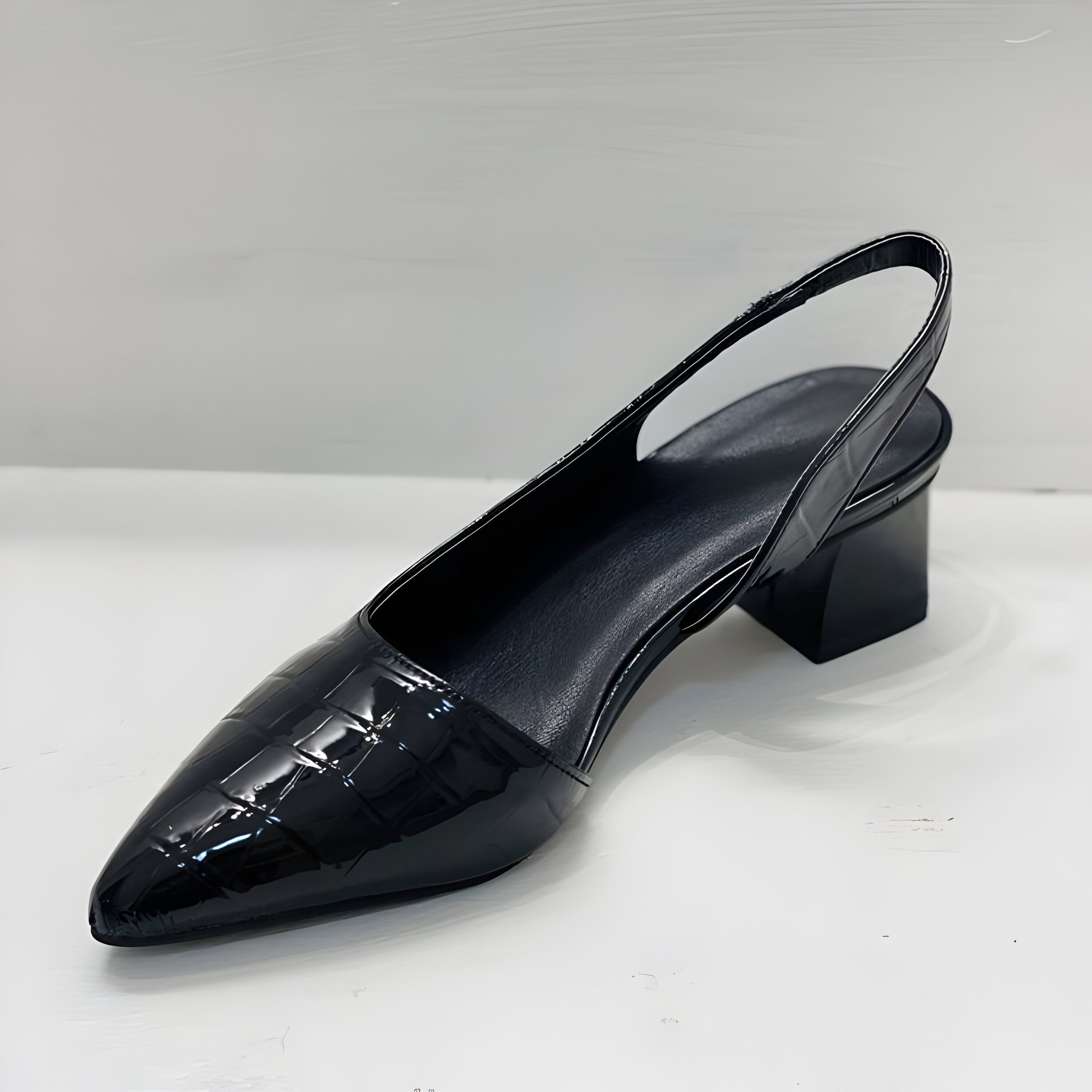 Dani Orthopedic Comfortable Heels Brown, photo studio