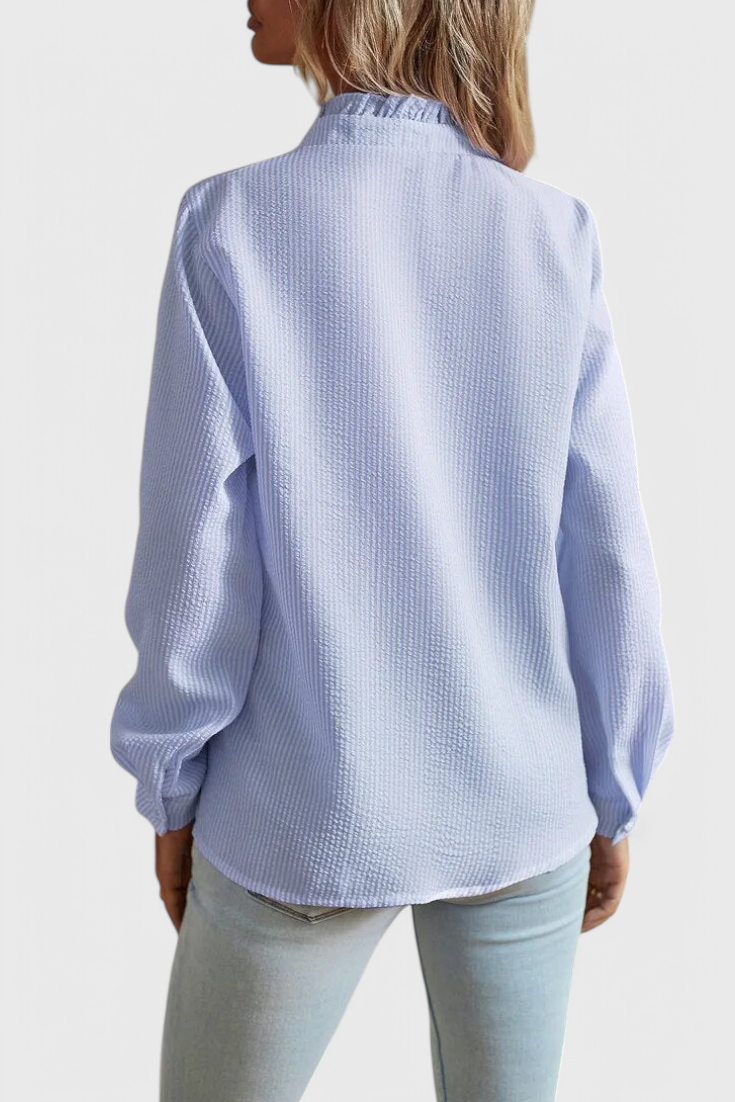 Natalia | Elegant Ruffled Blouse