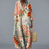 Patricia | Artistic Print Floral Dress