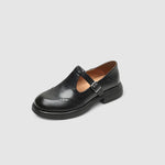 Nova | Brogue T-Bar Mary Jane Shoes with a Buckle