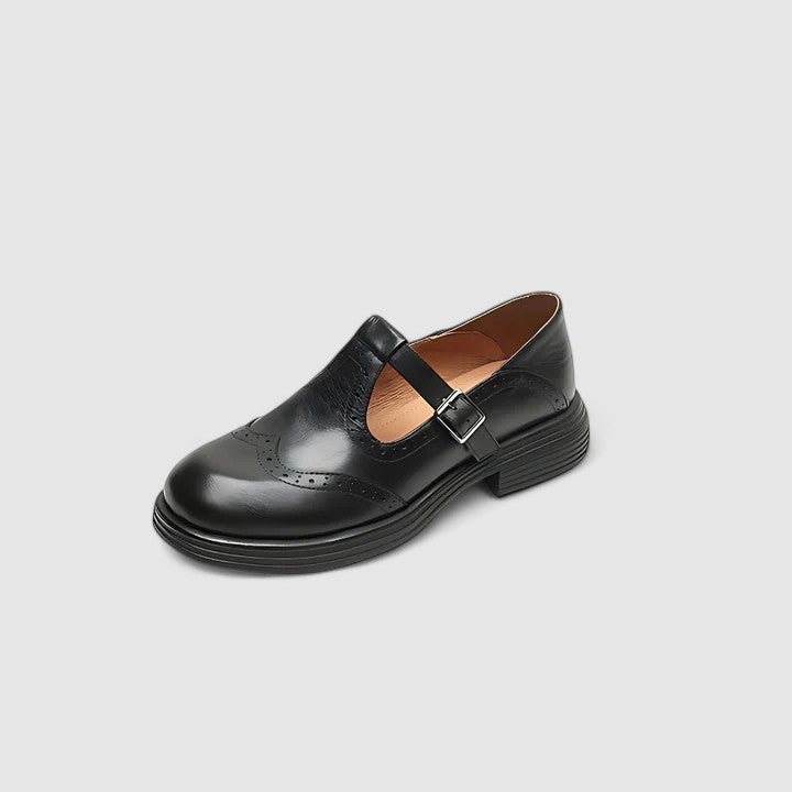 Nova Classic Mary Jane Shoes Black, photo studio