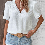 Chelsea | Elegant White Blouse