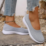 Estella | Diamond-Knit Slip-On Shoes with Arch Support