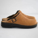 Skyler | Backless Clogs with an Adjustable Buckle Strap