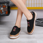 Yara | Perforated Slip-On Walking Sneakers
