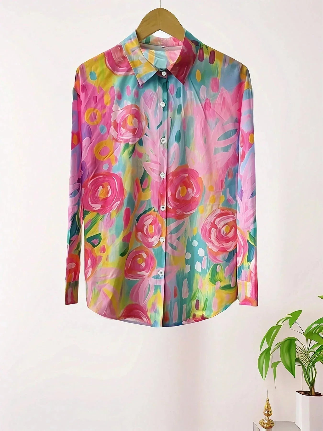 Rowena | Colourful Print Blouse