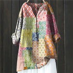 Susannah | Flowy Vintage Floral Blouse