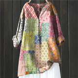 Susannah | Flowy Vintage Floral Blouse