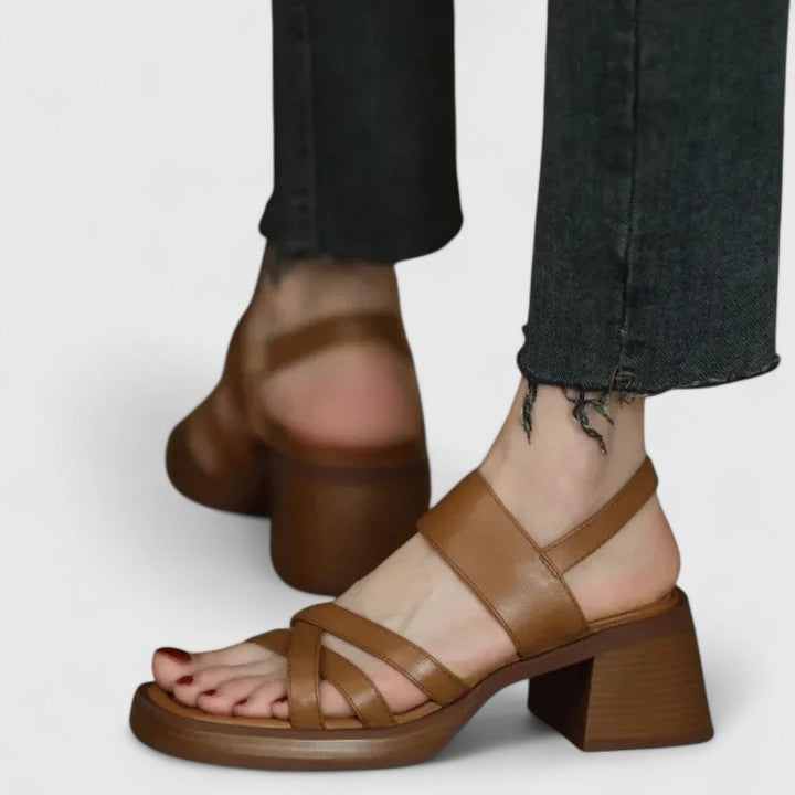 Cleo | Women's Elegant Crossover Sandals